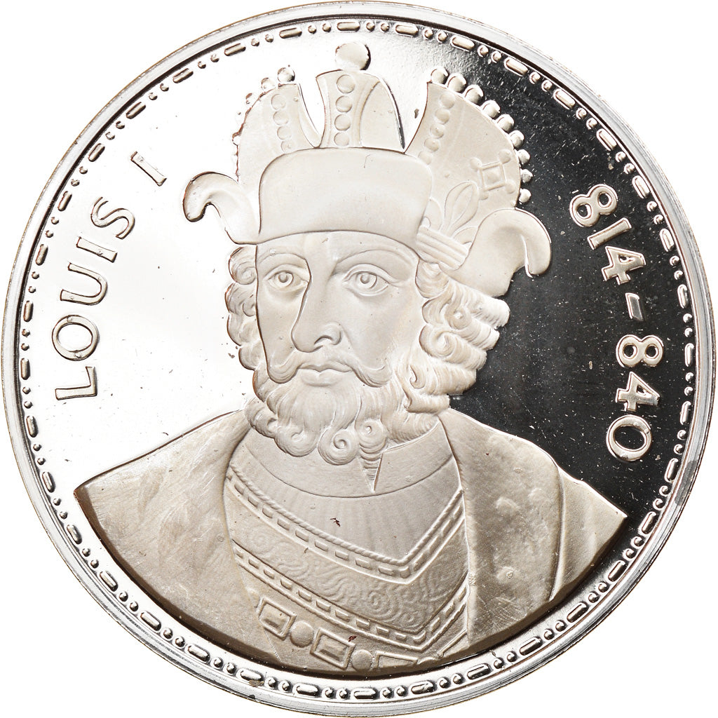 France, Medal, Louis I 814-840, MS(65-70), Silver