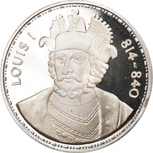 France, Medal, Louis I 814-840, MS(65-70), Silver