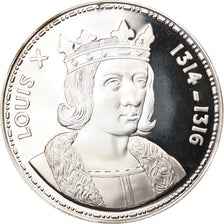 France, Medal, Louis X 1314-1316, MS(65-70), Silver
