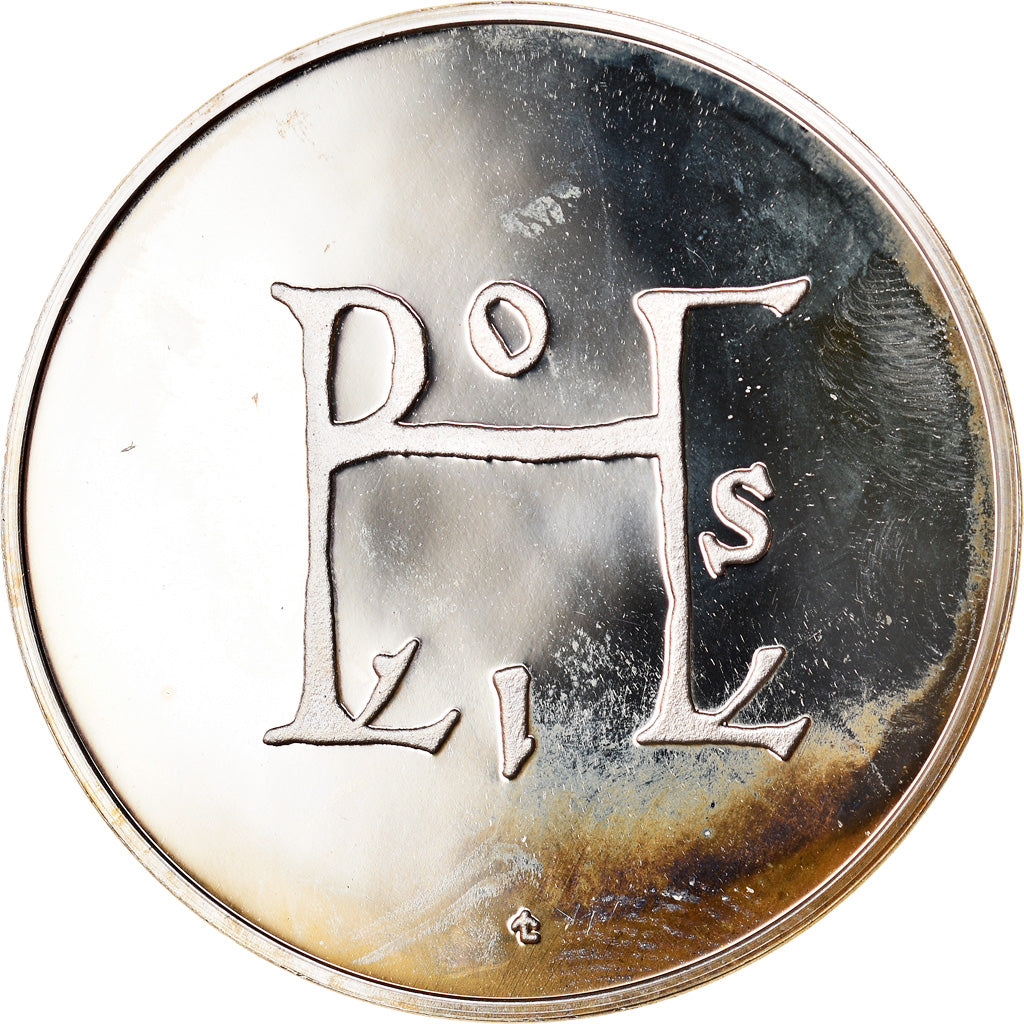 France, Medal, Louis II 877-879, MS(65-70), Silver