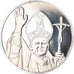 France, Medal, Commémoration de la visite en France du pape Jean-Paul II