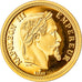 Jetón, Francia, 100 Francs, 1861, Paris, COPY, FDC, Oro