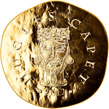 France, 50 Euro, Hugues Capet, 2012, Paris, MS(65-70), Gold, KM:2076