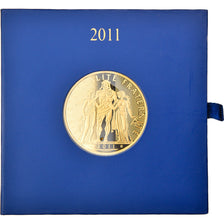 França, 1000 Euro, Hercule, 2011, Paris, MS(65-70), Dourado, KM:1725