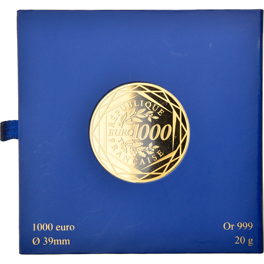 France, 1000 Euro, Hercule, 2011, Paris, MS(65-70), Gold, KM:1725
