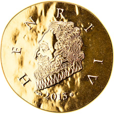 France, 50 Euro, Henri IV, 2013, Paris, FDC, Or