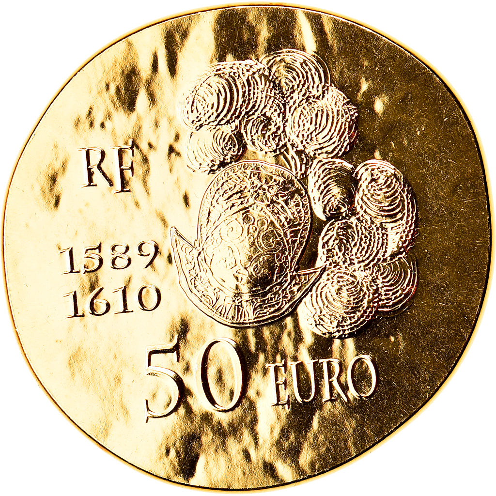 France, 50 Euro, Henri IV, 2013, Paris, MS(65-70), Gold