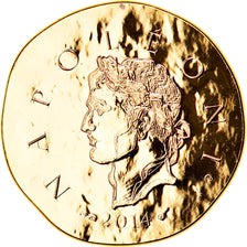 França, Napoléon I, 50 Euro, 2014, Paris, MS(65-70), Dourado