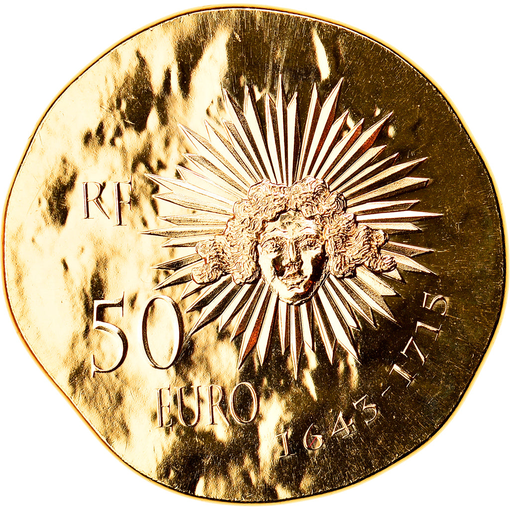 France, 50 Euro, Louis XIV, 2014, Paris, MS(65-70), Gold