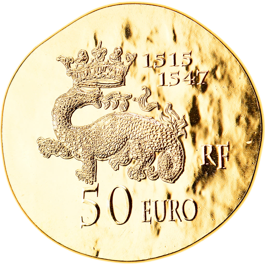 France, 50 Euro, François Ier, 2013, Paris, FDC, Or