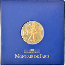 France, 250 Euro, 2009, Paris, MS(65-70), Gold, KM:1583
