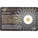 Coin, Rwanda, Indian Head, 10 Francs, 2015, 1/200 Oz, MS(65-70), Gold