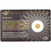 Moneta, Ruanda, Maple Leaf, 10 Francs, 2015, 1/200 Oz, FDC, Oro