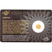 Coin, Rwanda, Libertad, 10 Francs, 2015, 1/200 Oz, MS(65-70), Gold