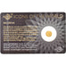 Coin, Rwanda, Ballerina, 10 Francs, 2015, 1/200 Oz, MS(65-70), Gold