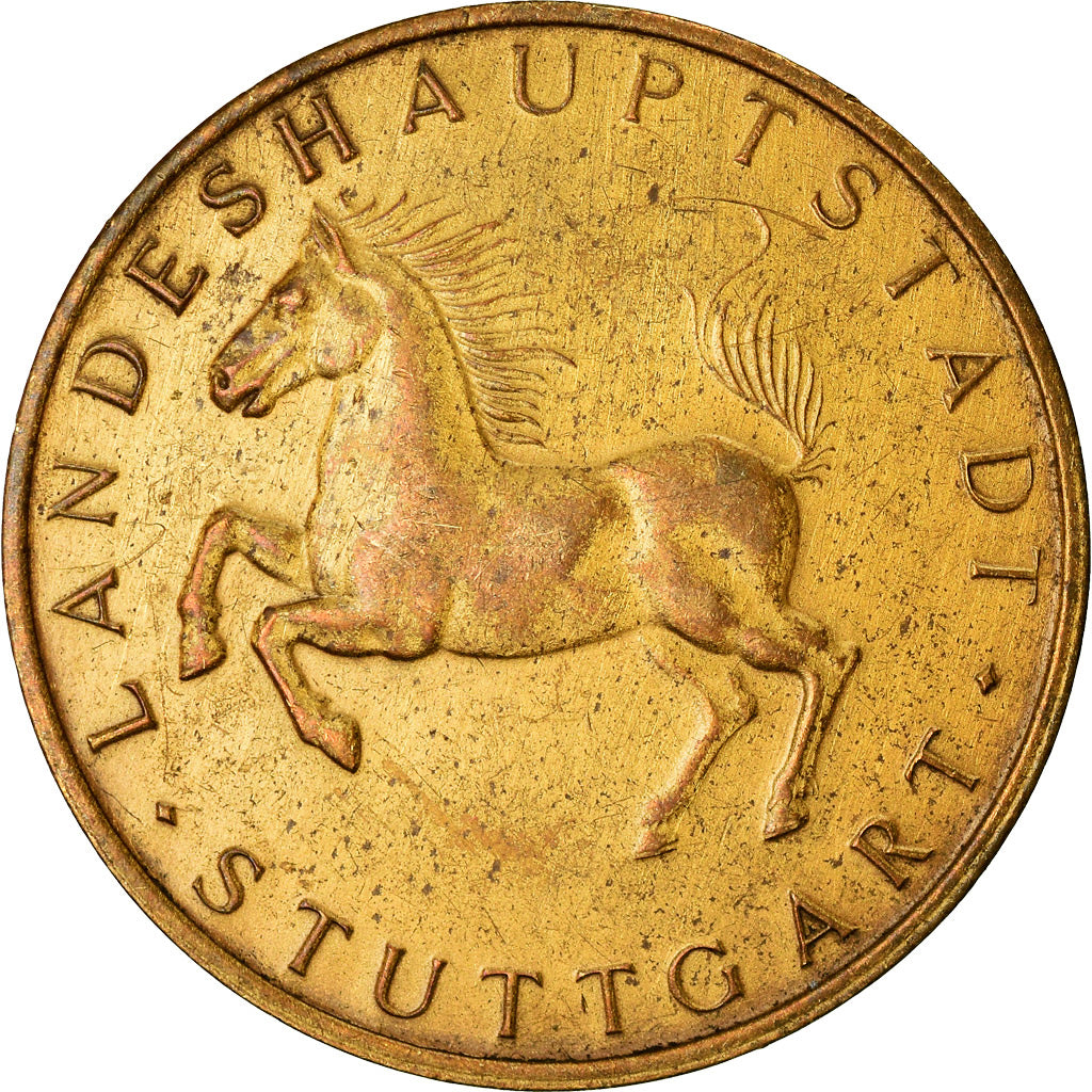 Germany, Medal, Landeshauptstadt, Stuttgart, EF(40-45), Copper