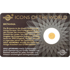 Coin, Rwanda, Britannia, 10 Francs, 2015, 1/200 Oz, MS(65-70), Gold