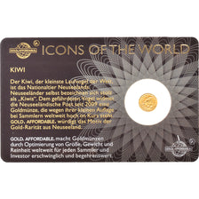 Coin, Rwanda, Kiwi, 10 Francs, 2015, 1/200 Oz, MS(65-70), Gold