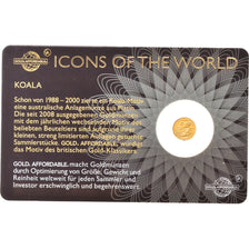 Münze, Ruanda, Koala, 10 Francs, 2015, 1/200 Oz, STGL, Gold