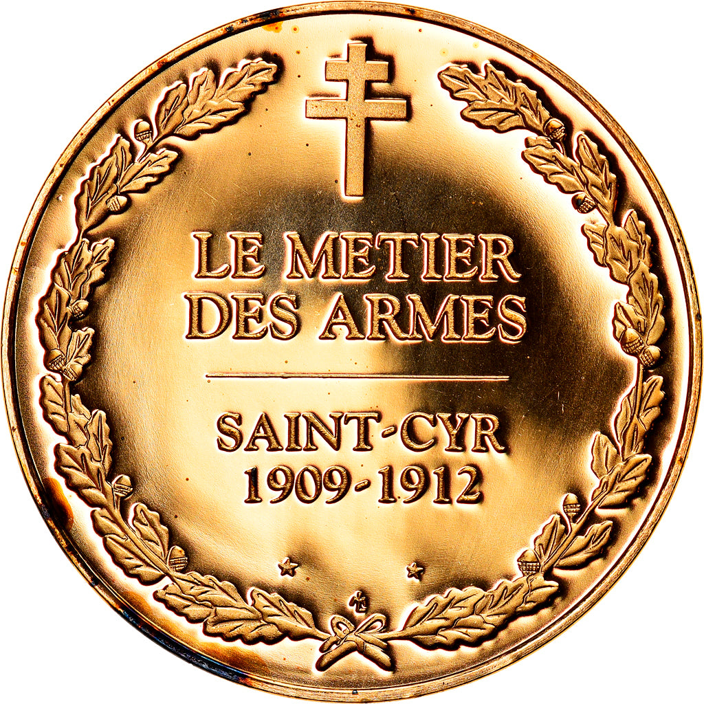 France, Médaille, Le métier des armes, Saint-Cyr 1909-1912, Politics, Society