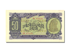 Albania, 50 Lekë, 1957, KM #29a, UNC(65-70), FH 472191