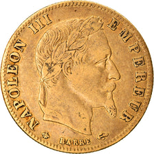 Moneta, Francia, Napoleon III, Napoléon III, 5 Francs, 1863, Paris, BB, Oro