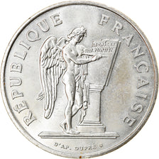 Coin, France, Droits de l'Homme, 100 Francs, 1989, MS(63), Silver, KM:970