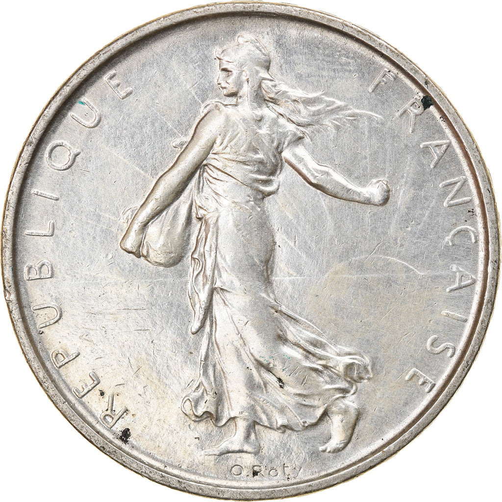 Moneta, Francia, Semeuse, 5 Francs, 1961, SPL, Argento, KM:926, Gadoury:770