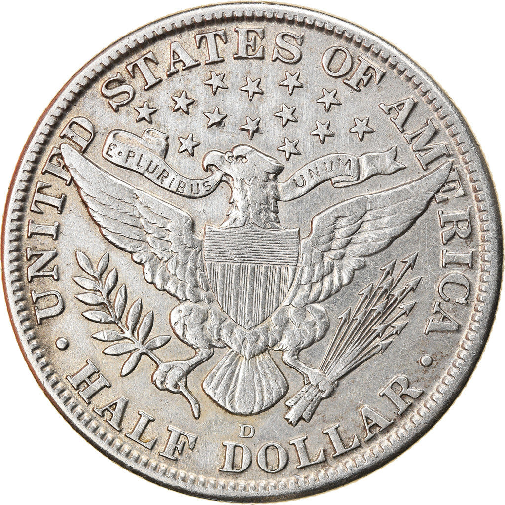 Moneta, Stati Uniti, Barber Half Dollar, Half Dollar, 1915, U.S. Mint, Denver