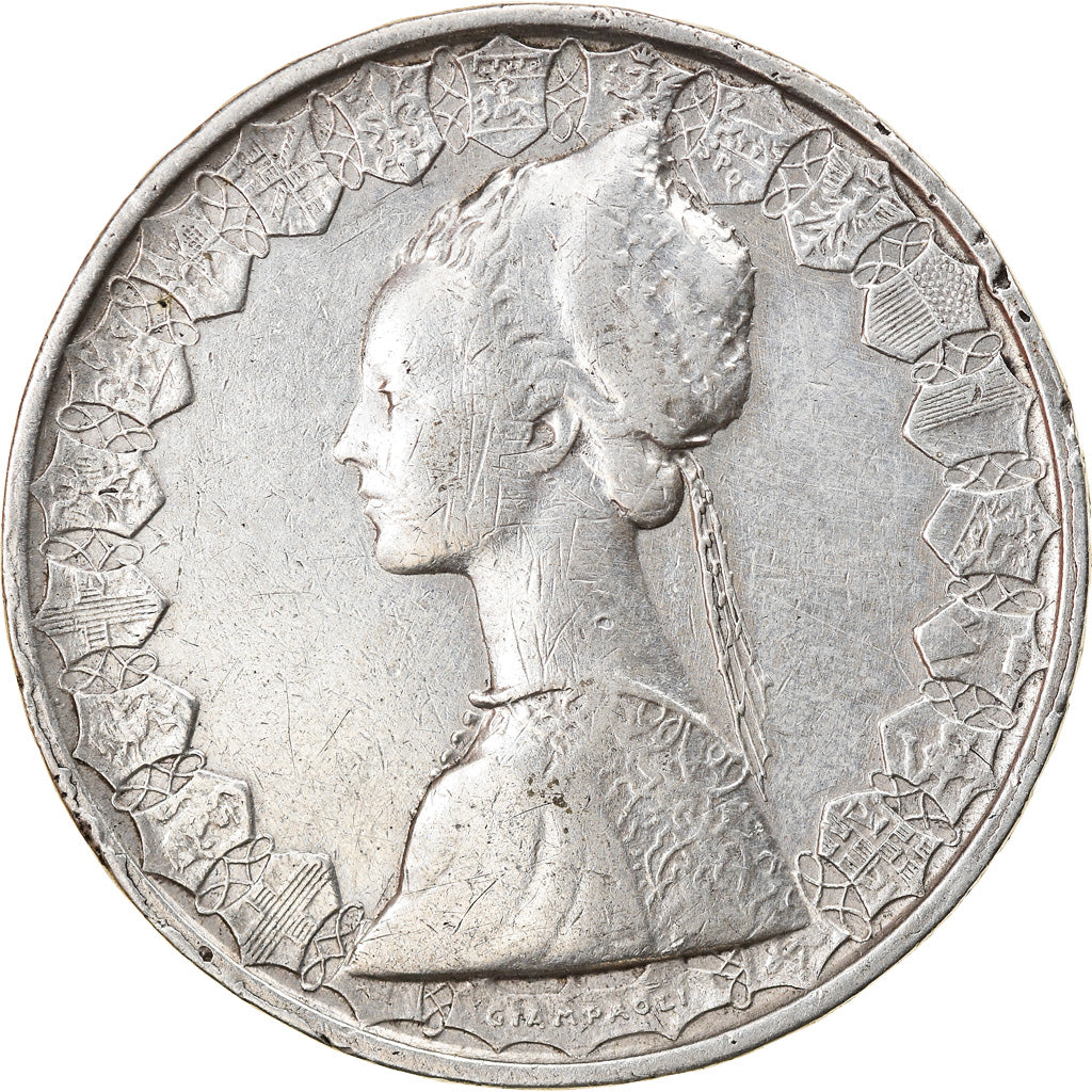 Coin, Italy, 500 Lire, 1959, Rome, EF(40-45), Silver, KM:98