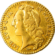 Coin, France, Louis XV, 1/2 Louis d'or au bandeau, 1/2 Louis d'or, 1741, Paris