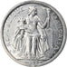 Coin, New Caledonia, Franc, 1989, Paris, MS(64), Aluminum, KM:10, Lecompte:49