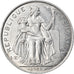 Moneta, Nowa Kaledonia, 5 Francs, 1989, Paris, MS(63), Aluminium, KM:16