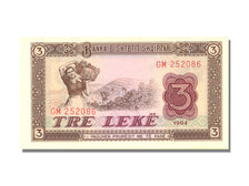 Albania, 3 Lekë, 1964, UNC(65-70), GM 252086