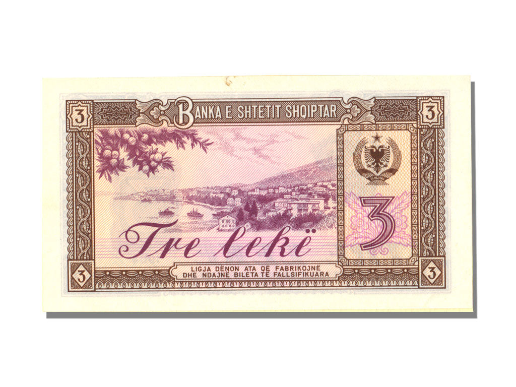 Albania, 3 Lekë, 1964, UNC(65-70), GM 252086