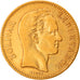 Moeda, Venezuela, Gr 6.4516, 20 Bolivares, 1880, EF(40-45), Dourado, KM:32