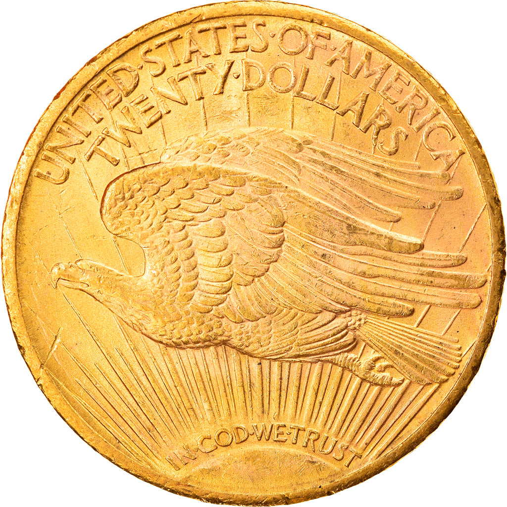United States, Saint-Gaudens, $20, Double Eagle, 1922,Philadelphia,KM 131