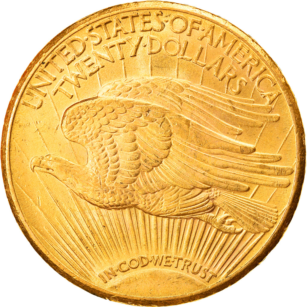 Moneta, USA, Saint-Gaudens, $20, Double Eagle, 1910, U.S. Mint, San Francisco