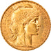 Moneta, Francja, Marianne, 20 Francs, 1902, Paris, AU(55-58), Złoto, KM:847