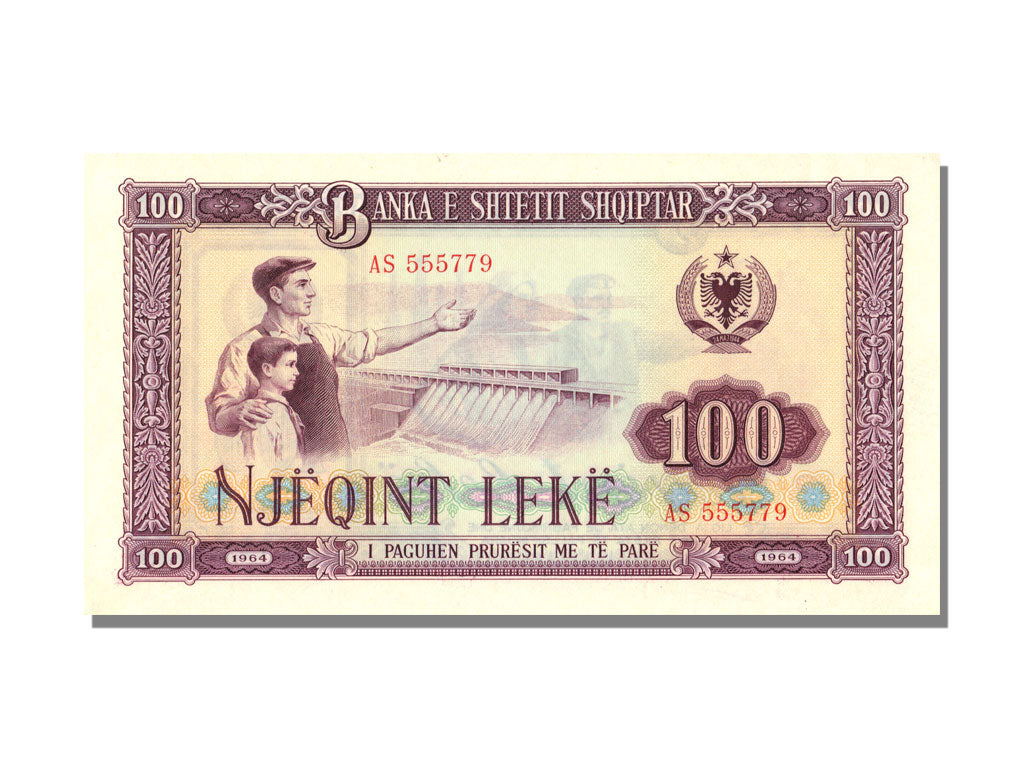 100 Lekë Type 1964