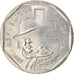 Coin, France, Jean Moulin, 2 Francs, 1993, Paris, MS(64), Nickel, KM:1062