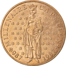Monnaie, France, 10 Francs, 1987, MILLÉNAIRE CAPÉTIEN 1987, SPL