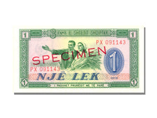 Albania, 1 Lek, 1976, KM #40s2, UNC(65-70), PX 091143