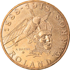 Coin, France, Roland Garros, 10 Francs, 1988, MS(63), Aluminum-Bronze, KM:965