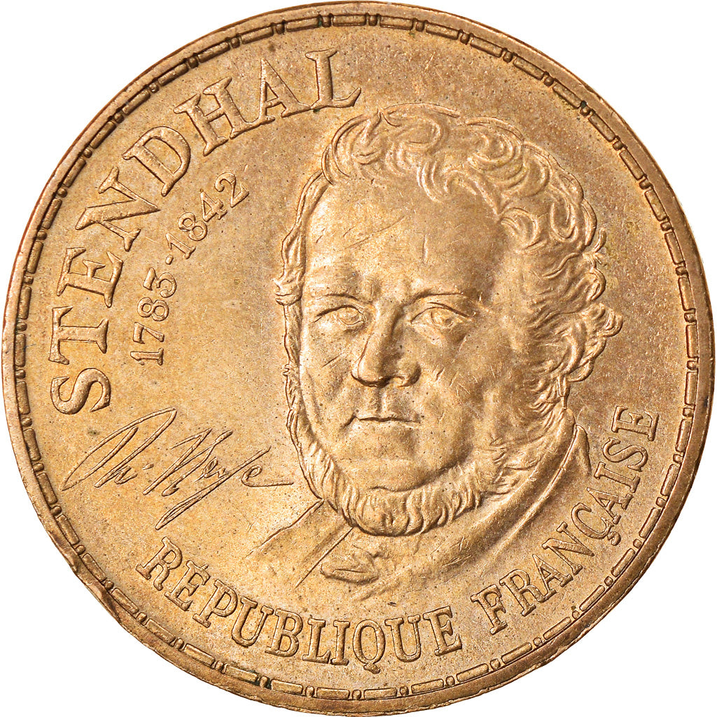 Monnaie, France, Stendhal, 10 Francs, 1983, SUP+, Nickel-Bronze, Gadoury:817