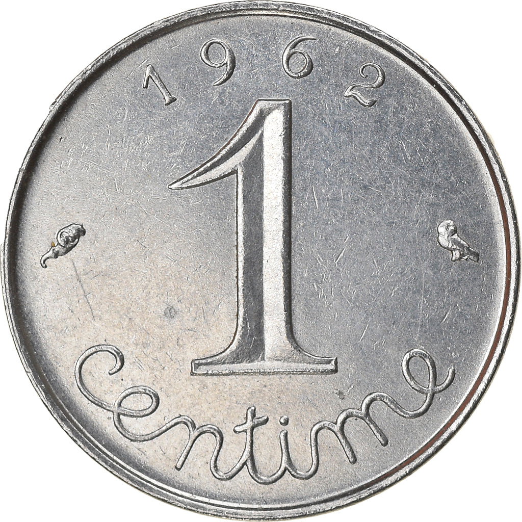 Monnaie, France, Épi, Centime, 1962, Paris, SPL, Stainless Steel, Gadoury:91