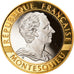 Moeda, França, Montesquieu, 10 Francs, 1989, MS(65-70), Dourado, Gadoury:828