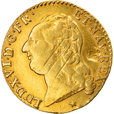 Monnaie, France, Louis XVI, Louis d'or à la tête nue, Louis d'Or, 1788, Lille