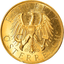 Coin, Austria, 25 Schilling, 1928, MS(63), Gold, KM:2841