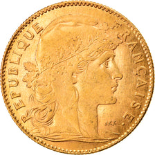 Münze, Frankreich, Marianne, 10 Francs, 1912, Paris, SS+, Gold, KM:846